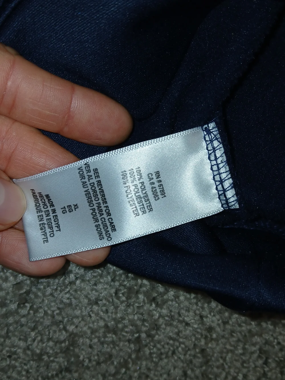 Dallas Cowboys Navy‎ Blue Hoodie Sweatshirt for Men NFL Team Apparel - XL